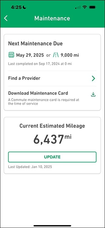 Maintenance Tracker